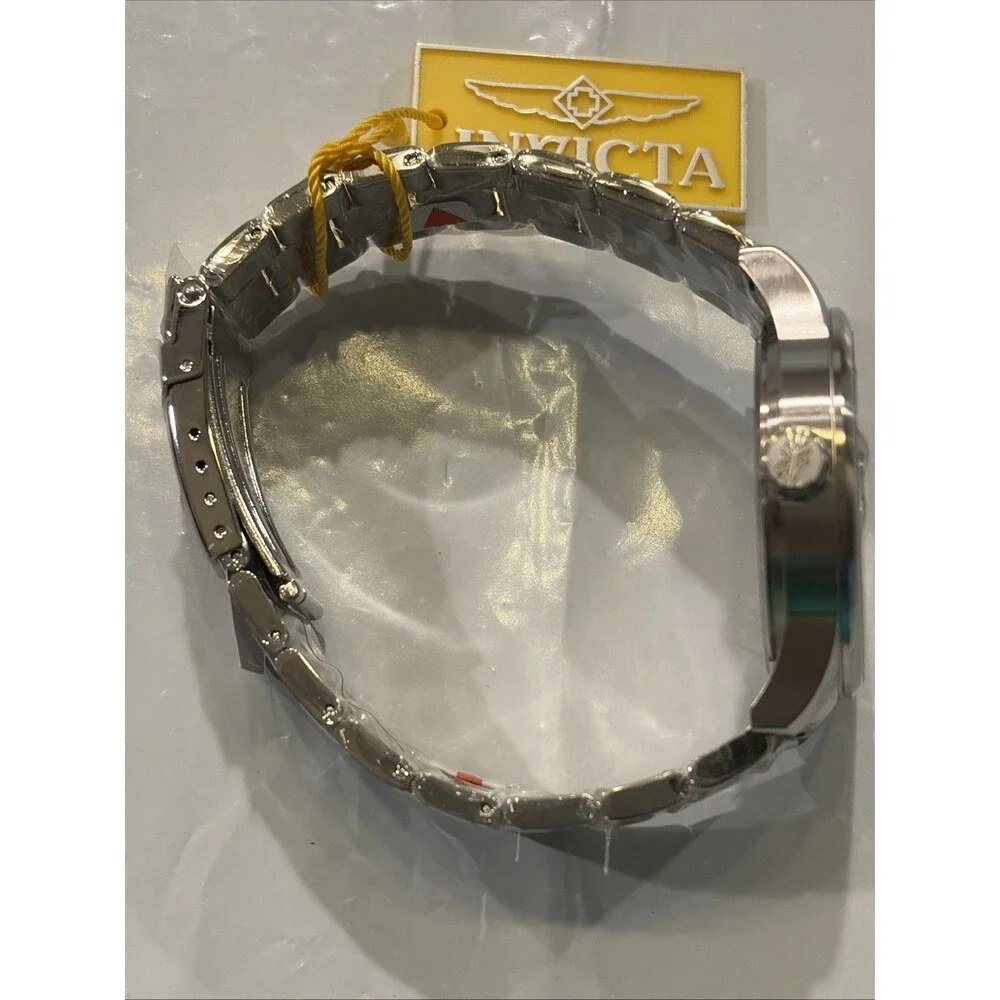 Invicta 15258 Men's Quartz 44mm Watch Stainless Steel 50M WR New Battery